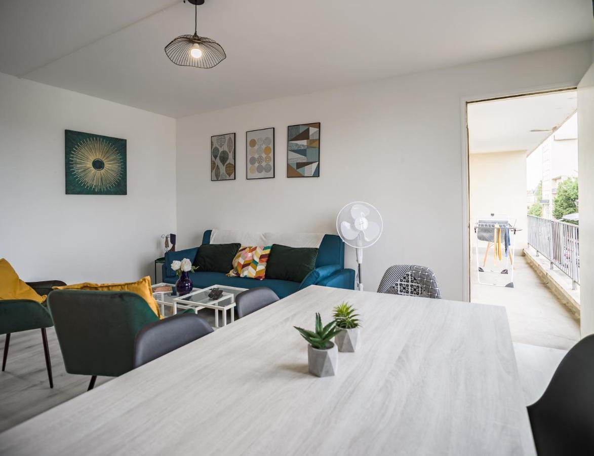 Le Gatsby - 3 Chambres - Centre-Ville Troyes Luaran gambar