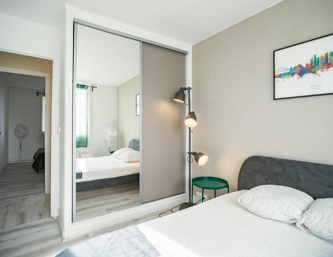 Le Gatsby - 3 Chambres - Centre-Ville Troyes Luaran gambar